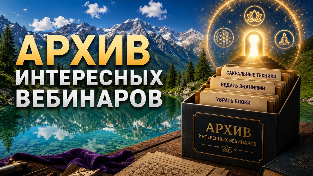 9. АРХИВ Еженедельных Вебинаров